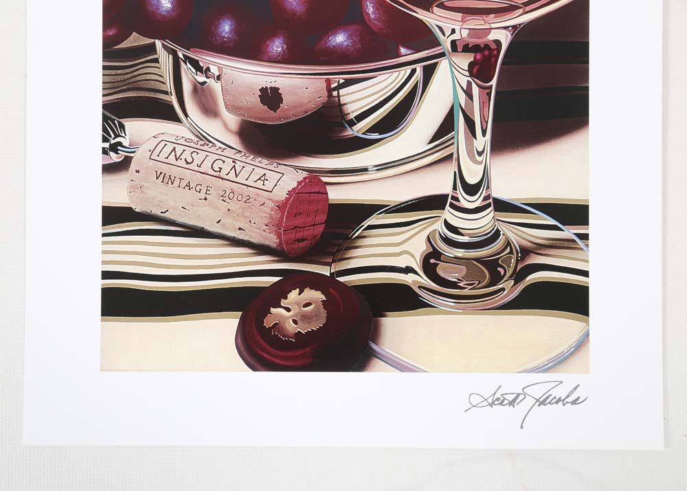 Scott Jacobs Seriolithograph "Grape Perfection"