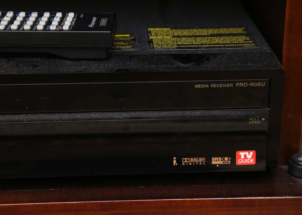 Pioneer Elite Plasma Television with Speakers and Receiver