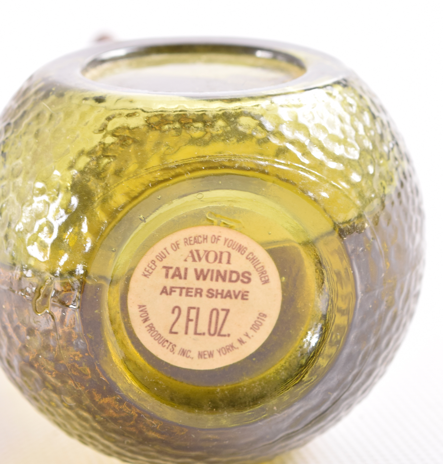 Vintage Glass After Shave Bottles