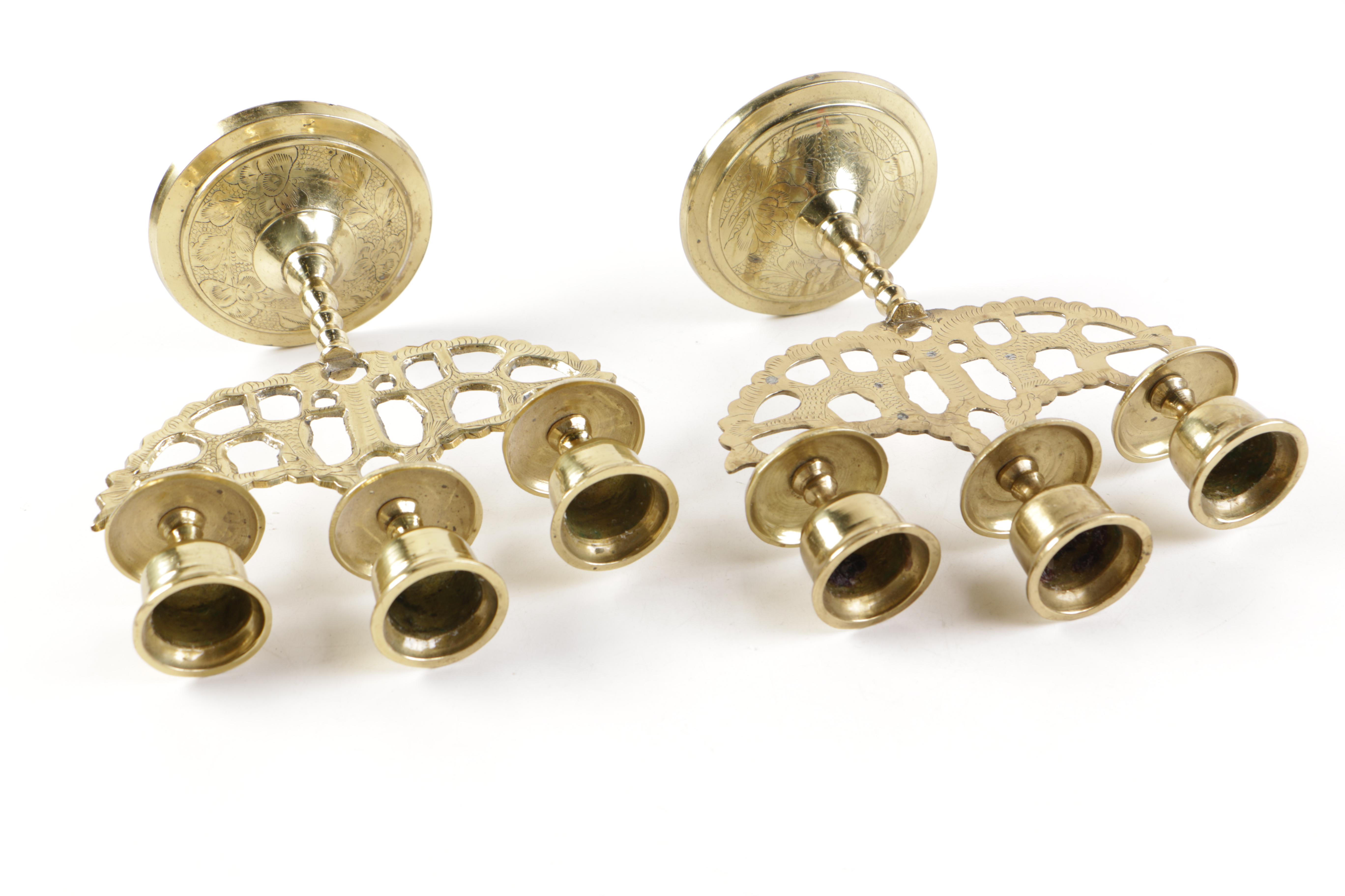 Three Brass Home Decor Items