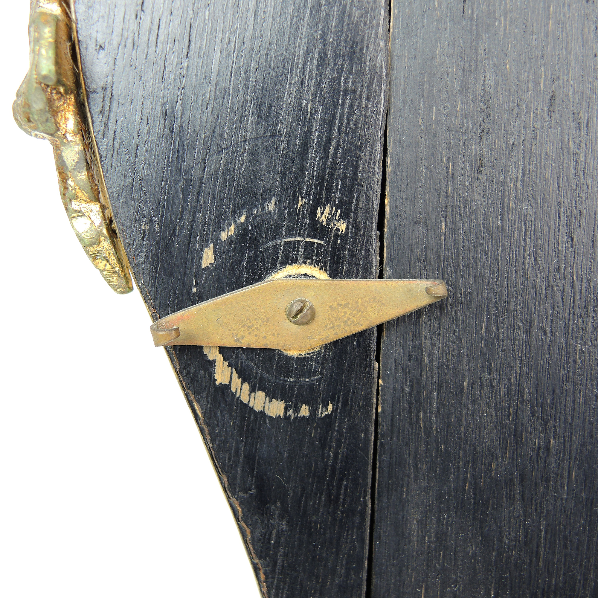 Large c. 1900 Antique French Boulle Mantel Clock