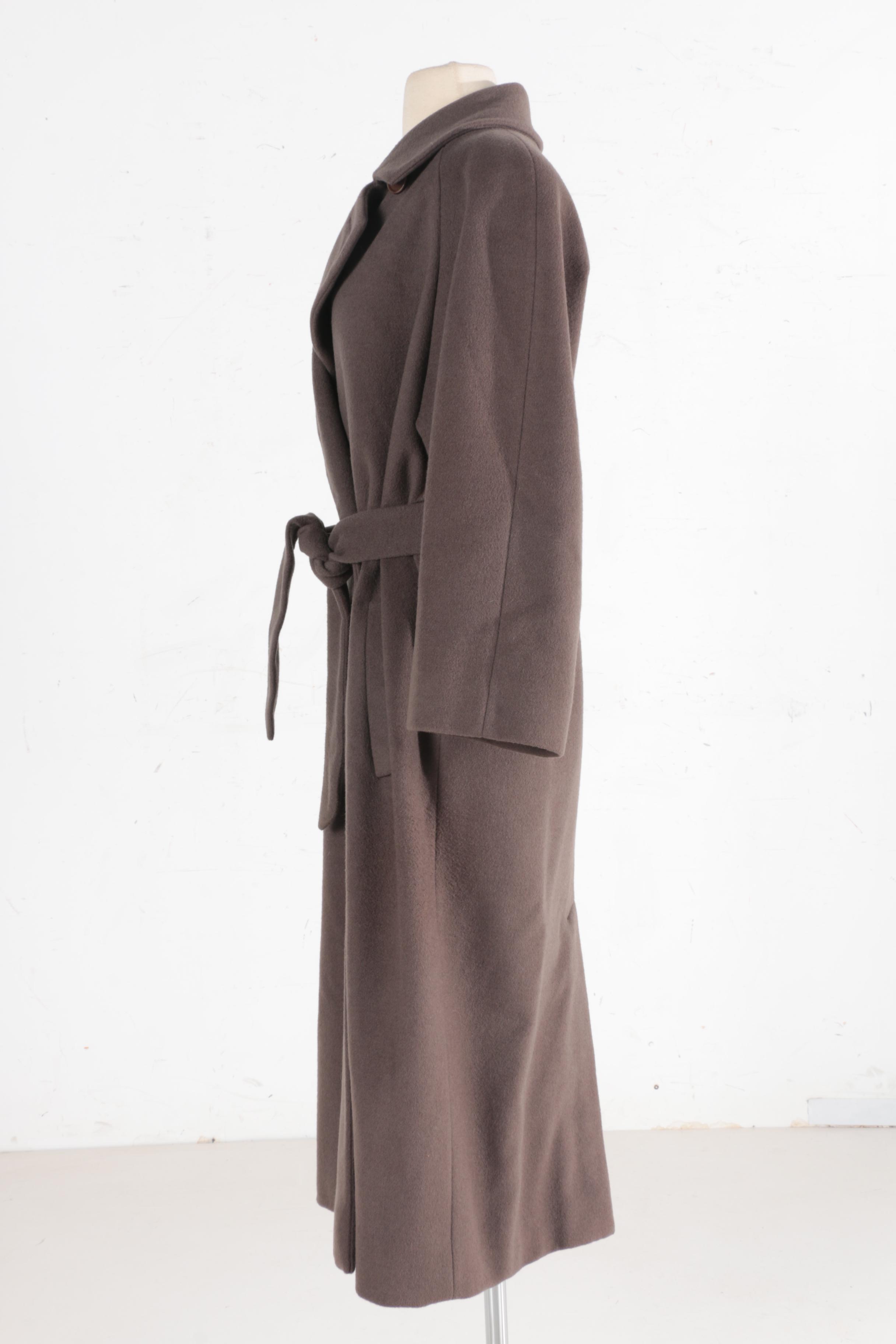 Women's Anne Klein II Coats Merino Wool and Cashmere Blend Overcoat