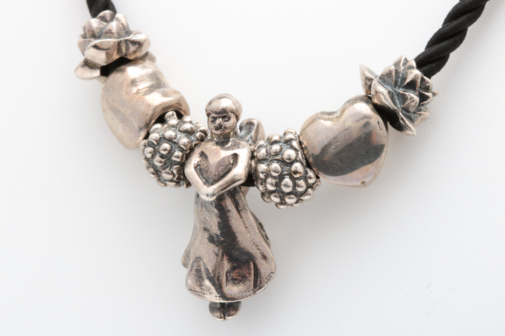 Sterling Silver Trollbeads Charm Necklace