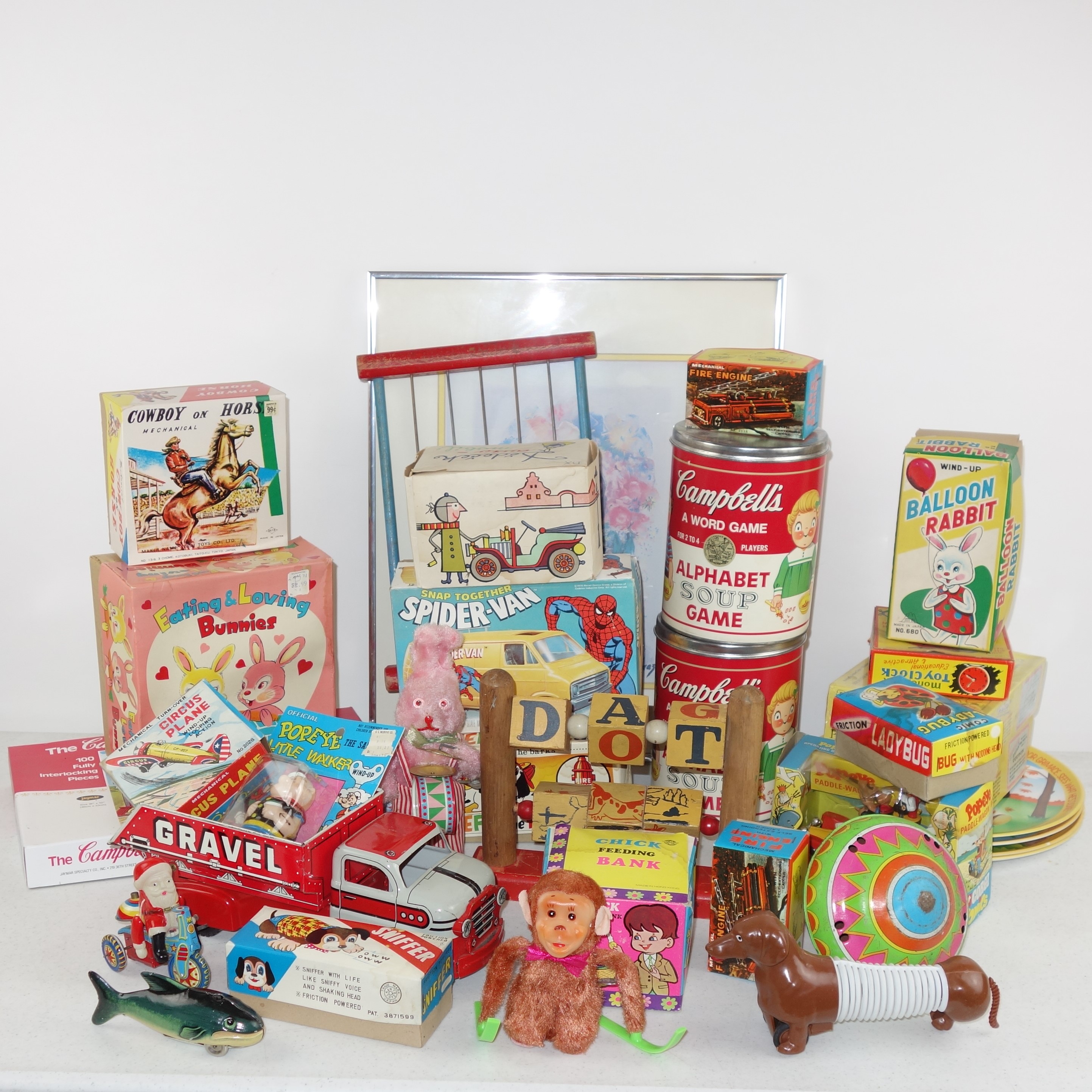 Vintage Wind-up Toy Collection