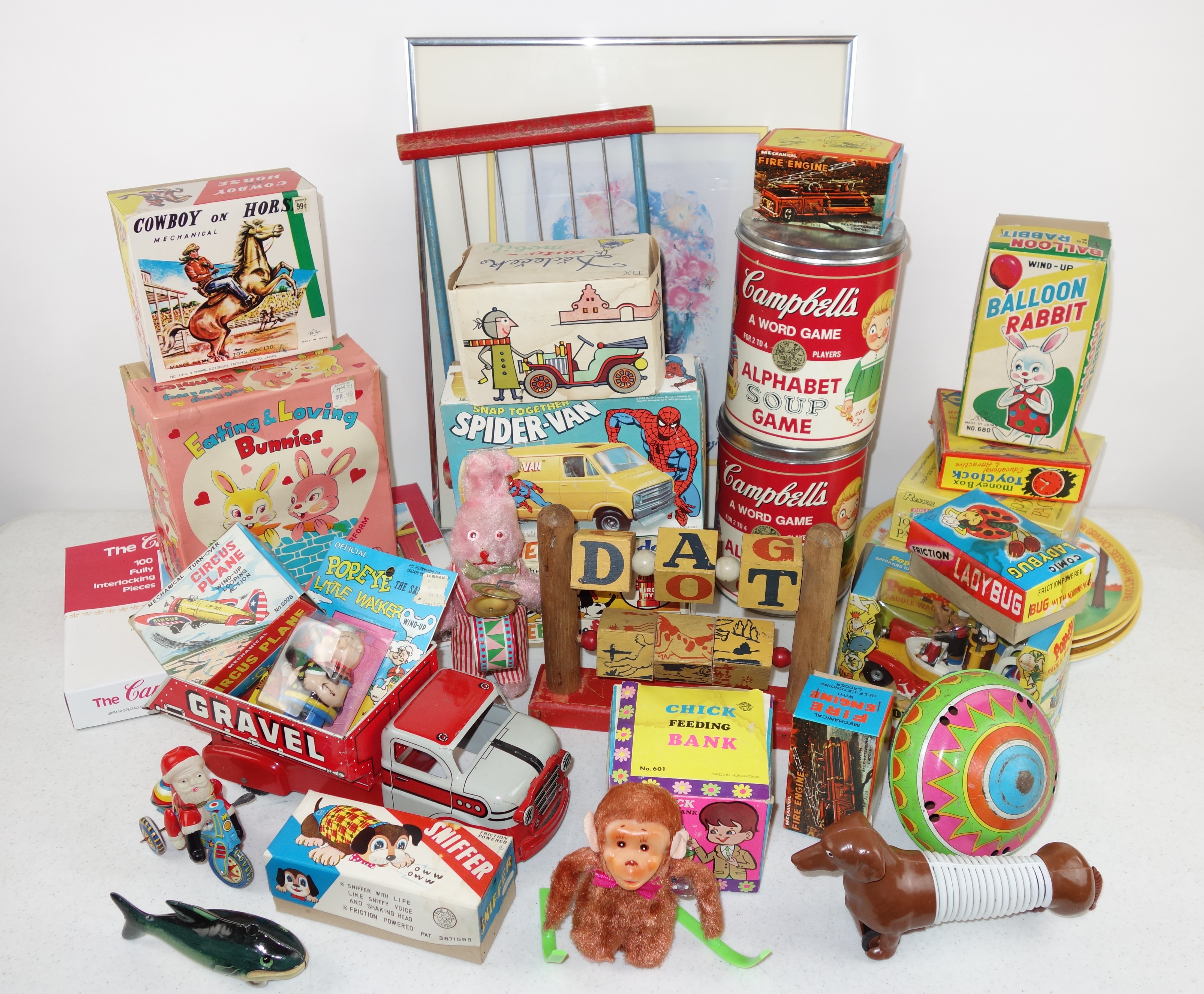 Vintage Wind-up Toy Collection