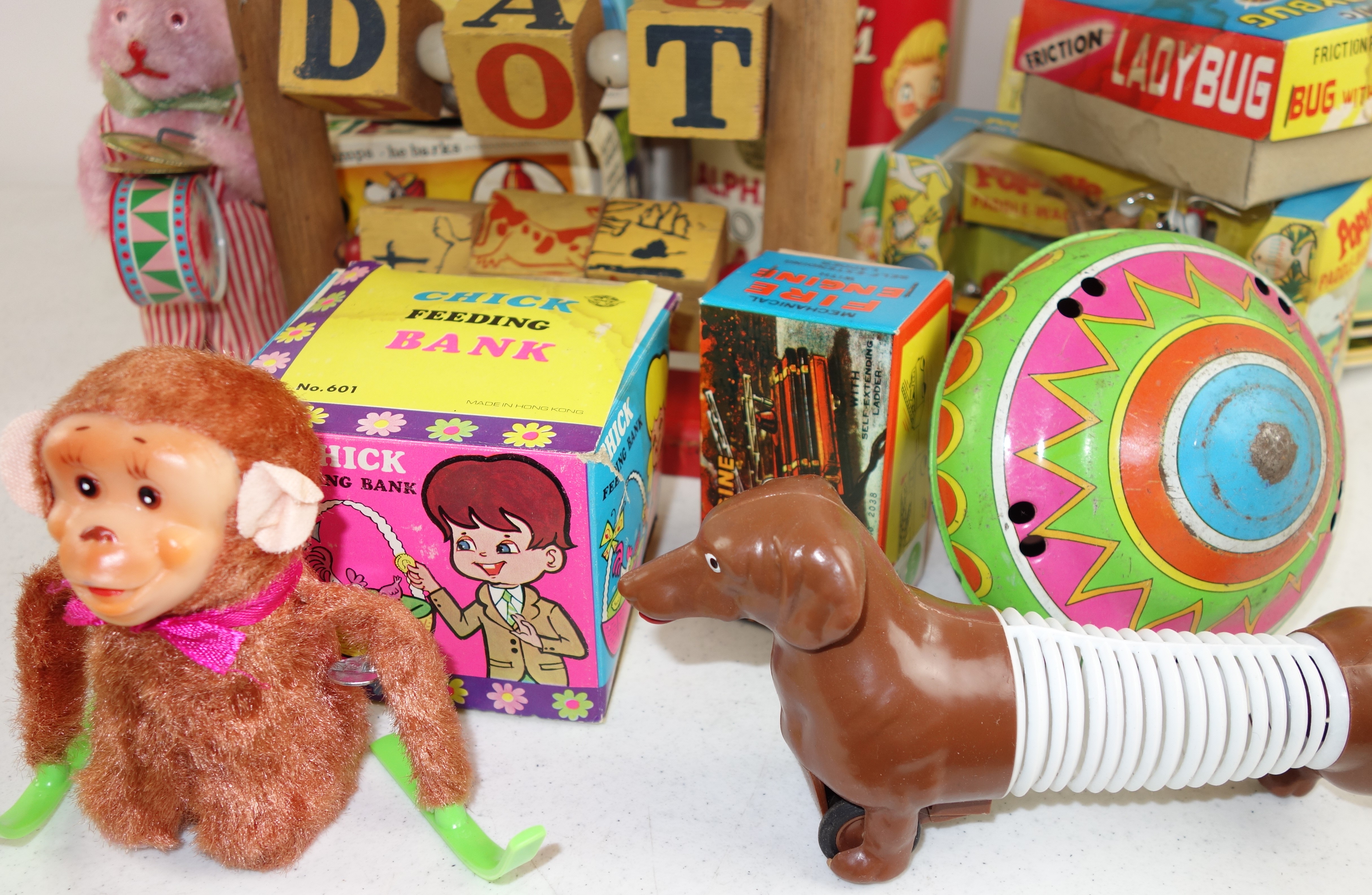 Vintage Wind-up Toy Collection