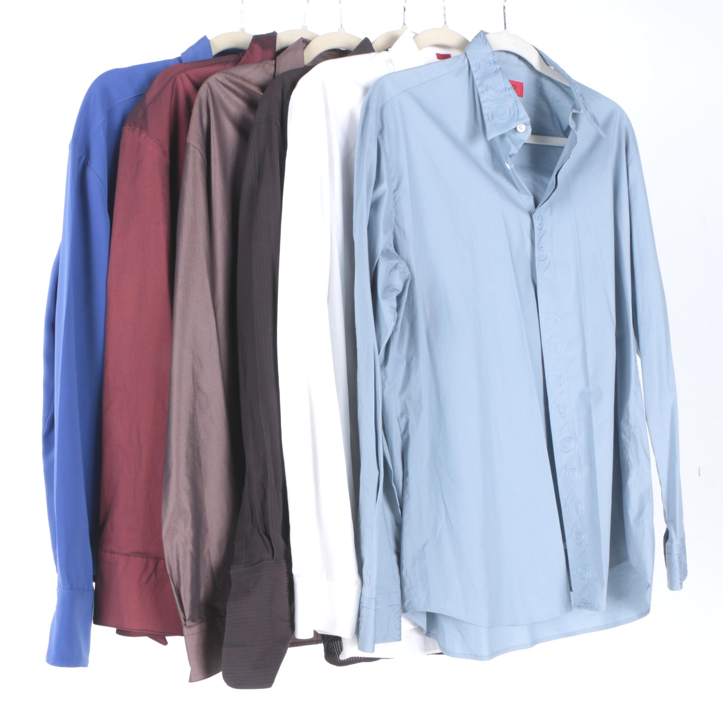 Men's Button up Shirts Including Prada and Hugo by Hugo Boss