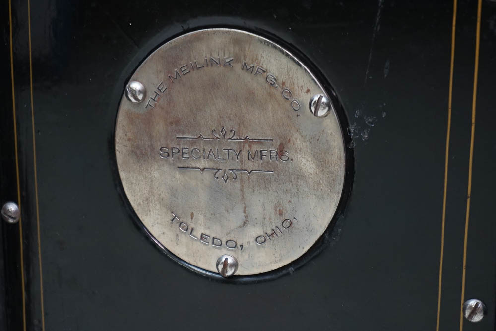 Antique Steel And Concrete Combination Safe