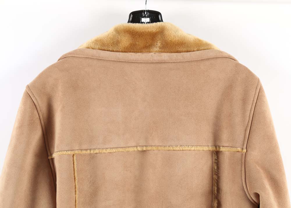 NC Nuage Collection Faux Shearling Lined Coat