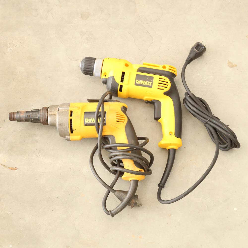 DeWalt Drill and Versa-Clutch Screwdriver
