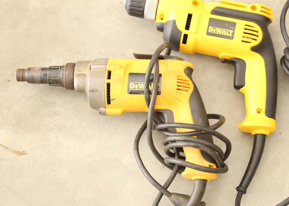 DeWalt Drill and Versa-Clutch Screwdriver