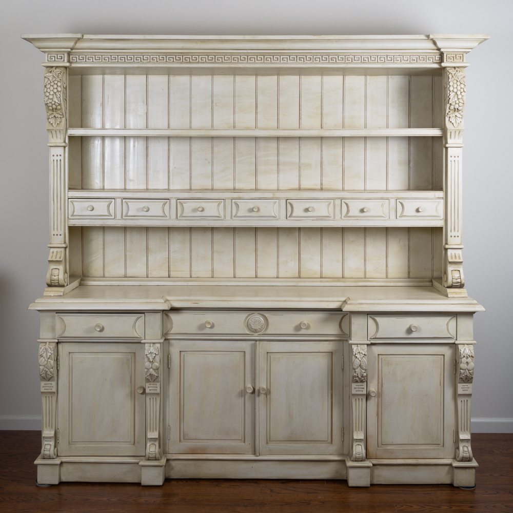 French Country Style China Cabinet