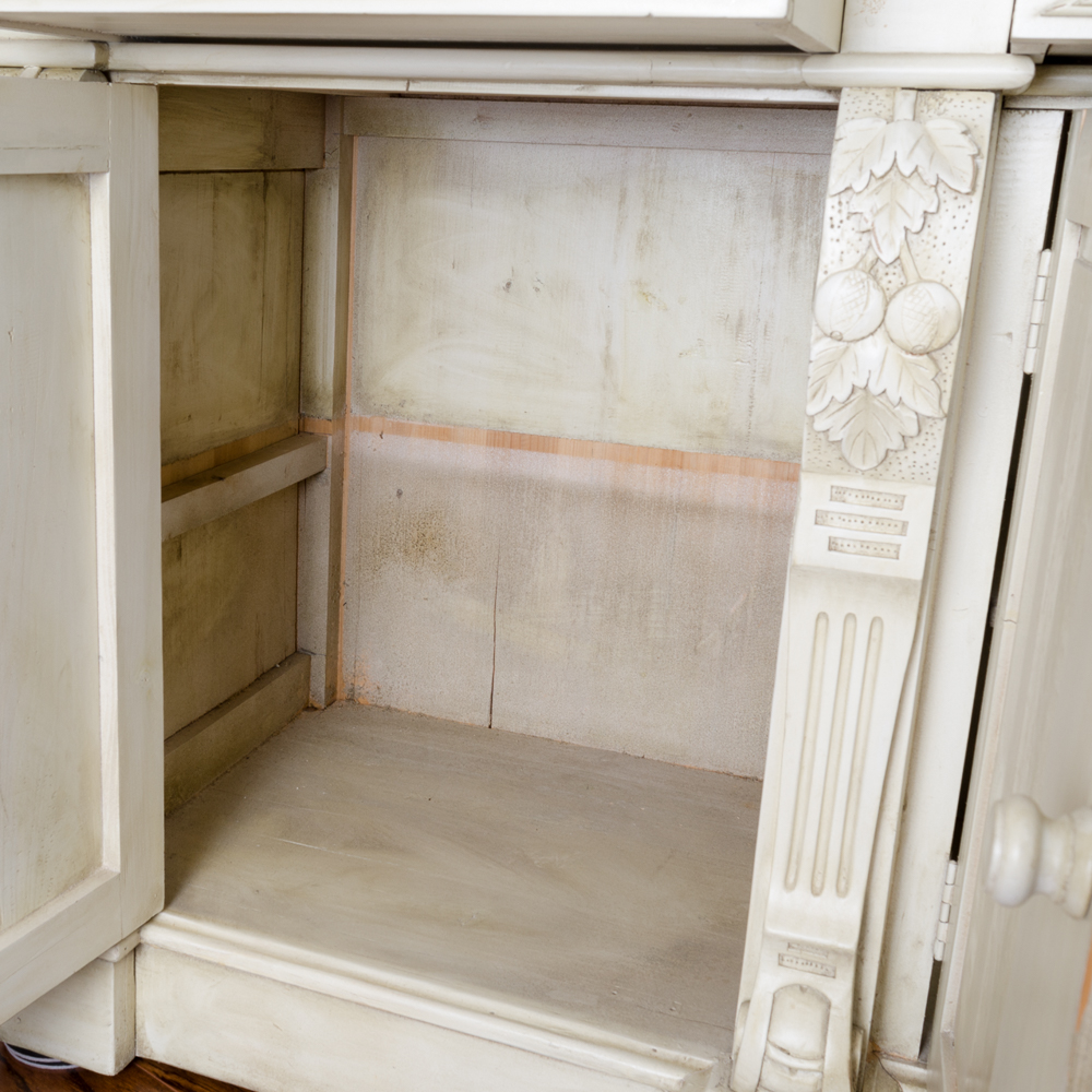 French Country Style China Cabinet