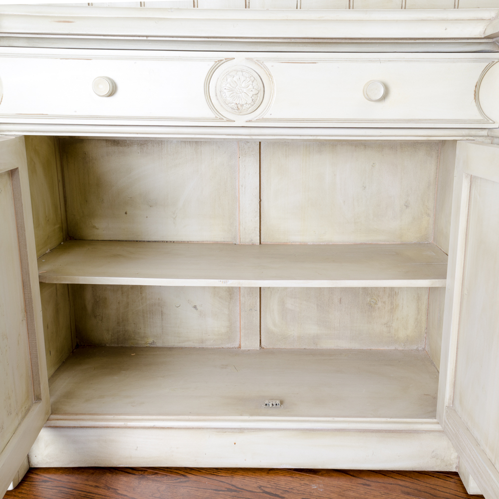 French Country Style China Cabinet