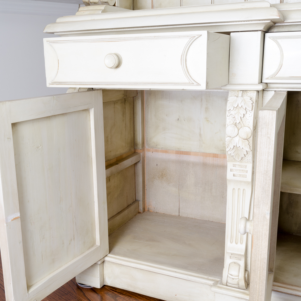 French Country Style China Cabinet