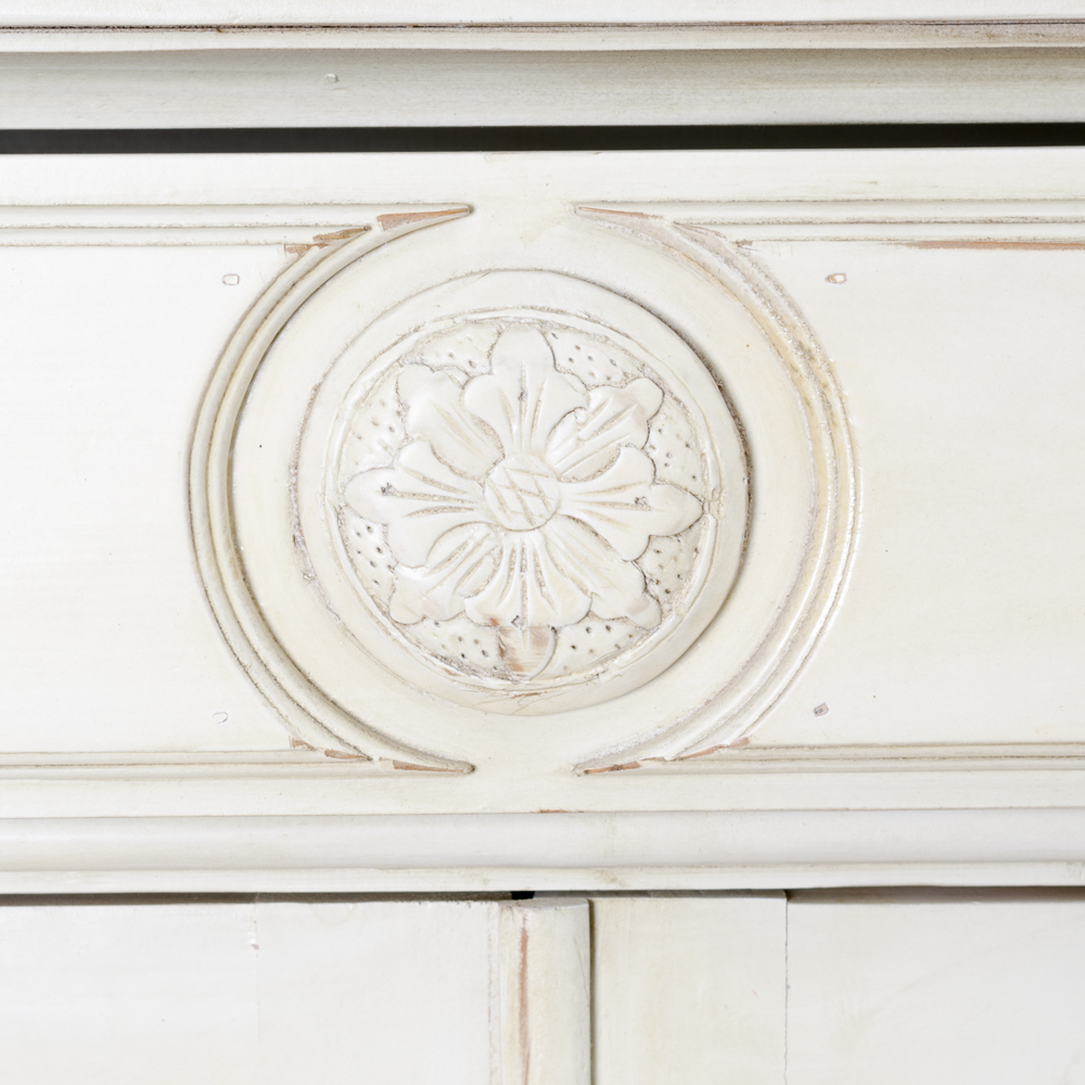 French Country Style China Cabinet