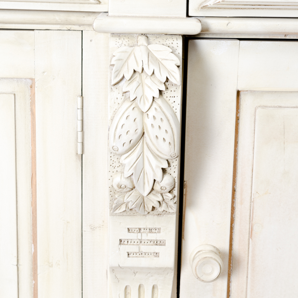 French Country Style China Cabinet