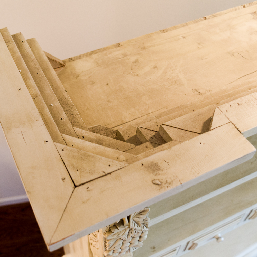 French Country Style China Cabinet