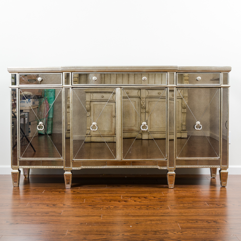 Mirrored Sideboard by Zhong Shun Wood Art Co.