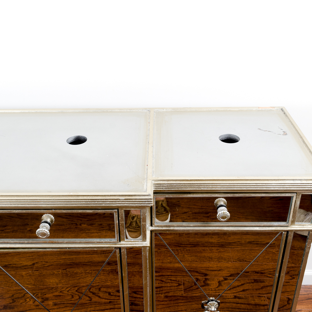 Mirrored Sideboard by Zhong Shun Wood Art Co.