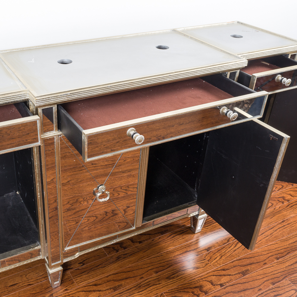 Mirrored Sideboard by Zhong Shun Wood Art Co.