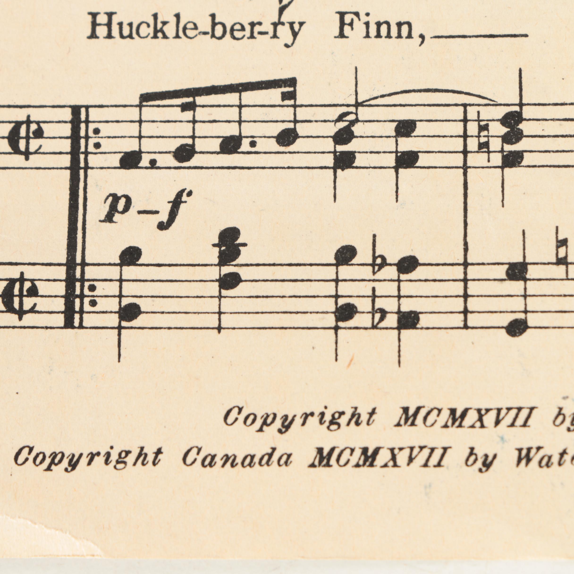Over 100 Vintage Songbooks of Sheet Music