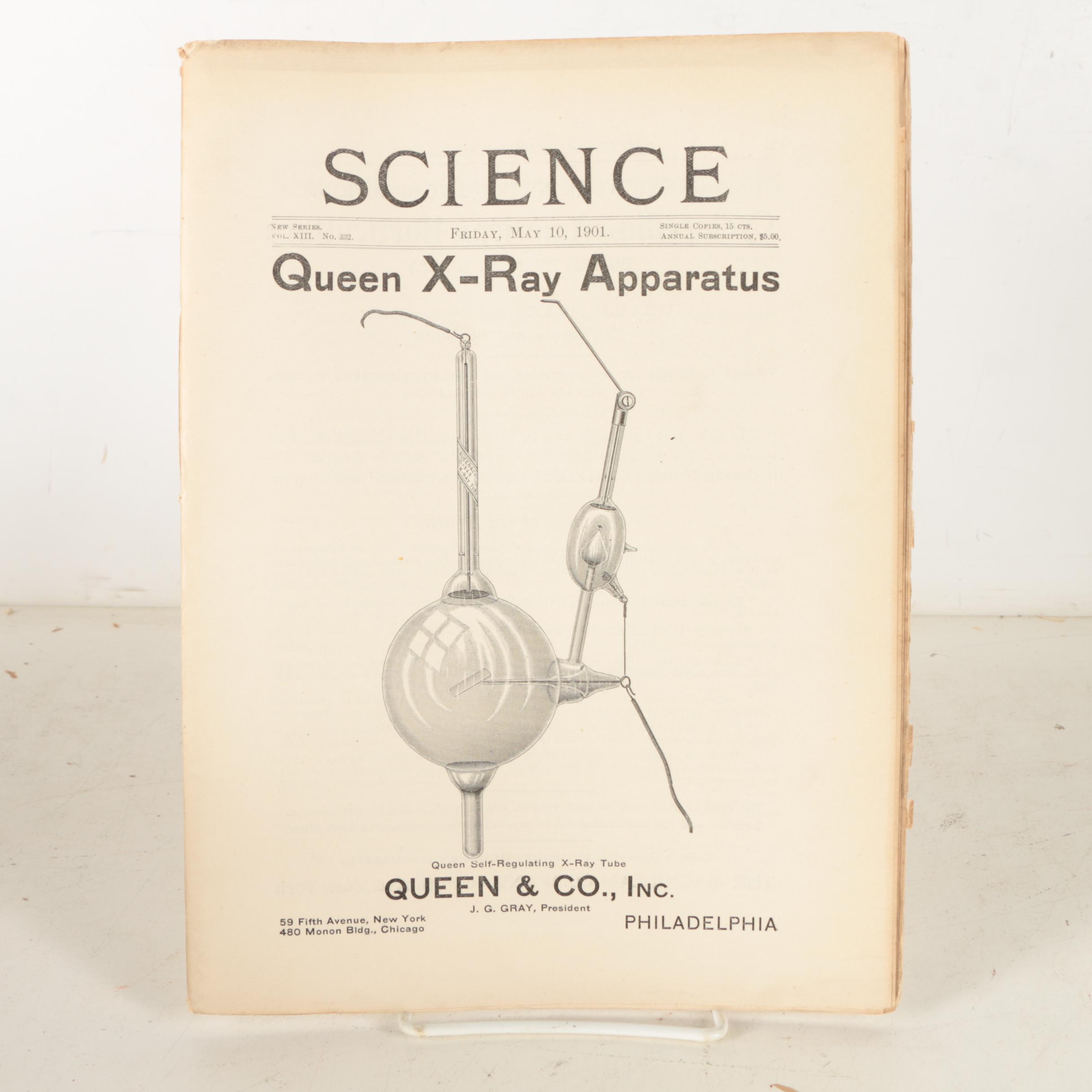 Collection of "Science" Magazine and "Scientific American" Book