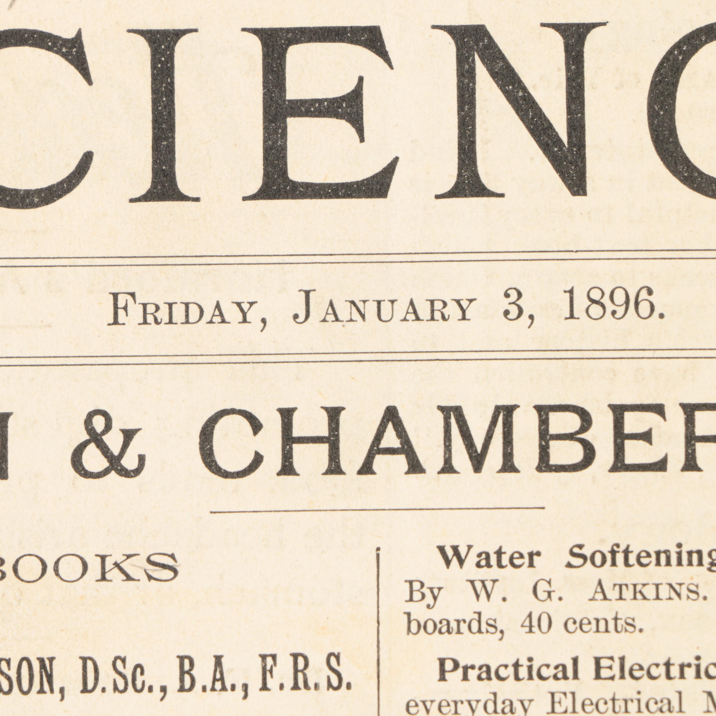 Collection of "Science" Magazine and "Scientific American" Book