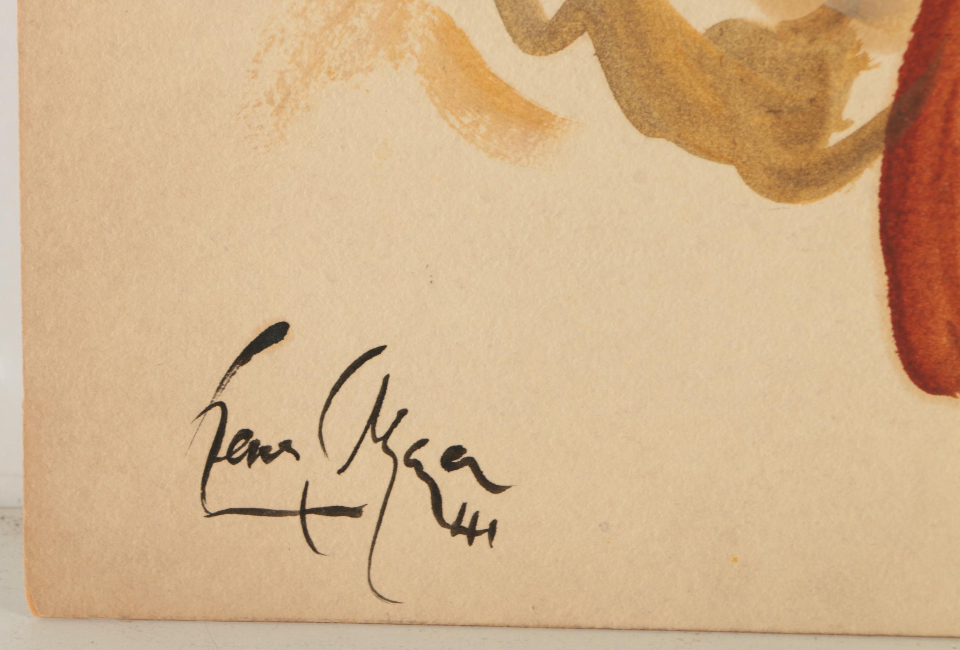 Henry C. Meyer Drawings and Gouache Paintings on Paper