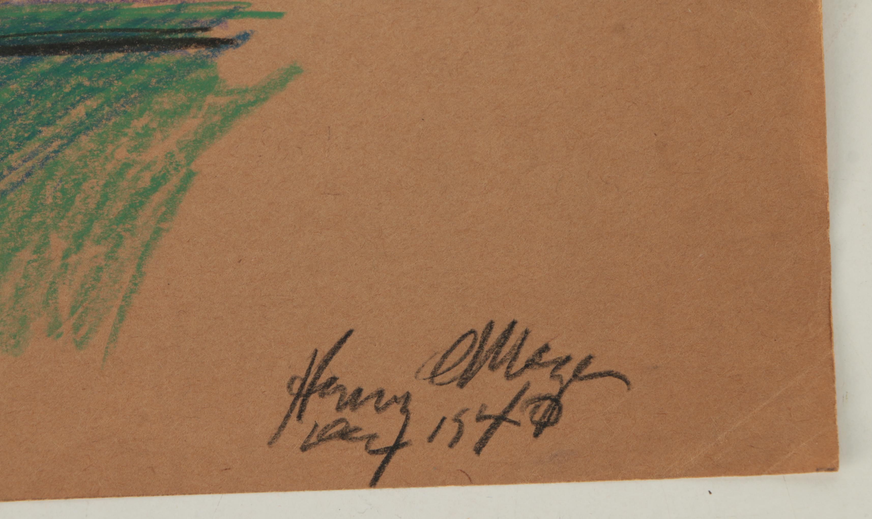 Henry C. Meyer Drawings and Gouache Paintings on Paper