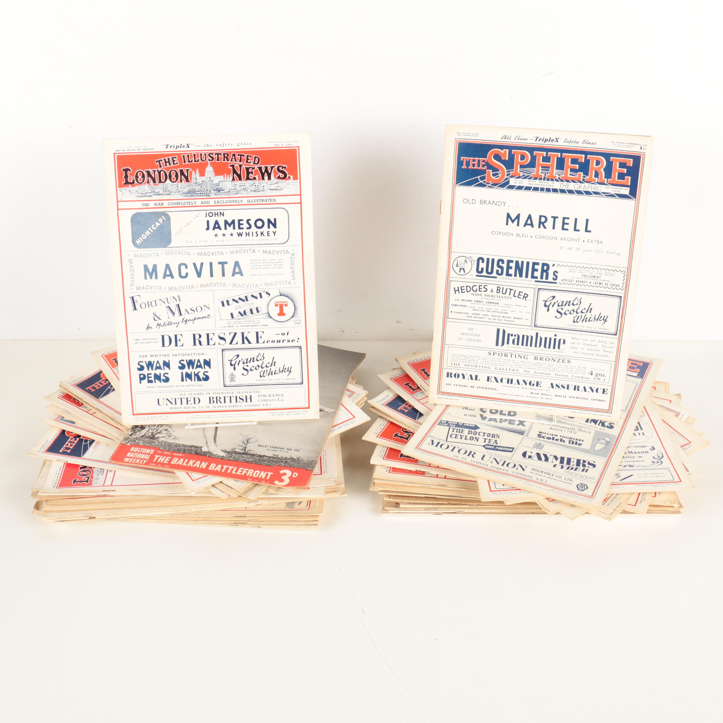 1936–1942 "The Illustrated London News" and "The Sphere"