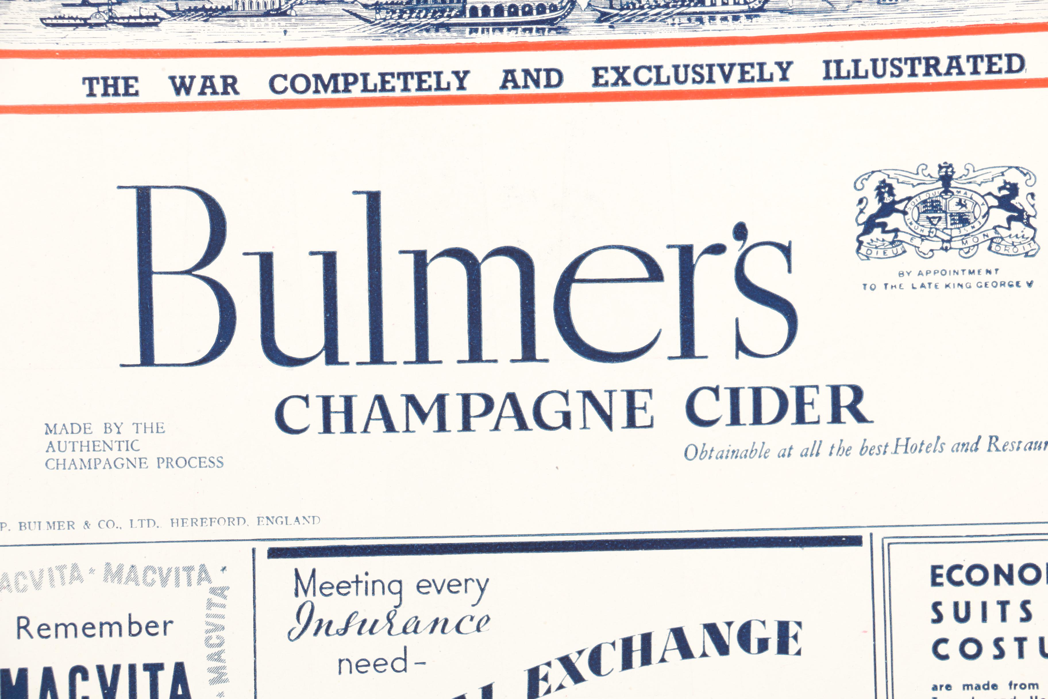 1936–1942 "The Illustrated London News" and "The Sphere"