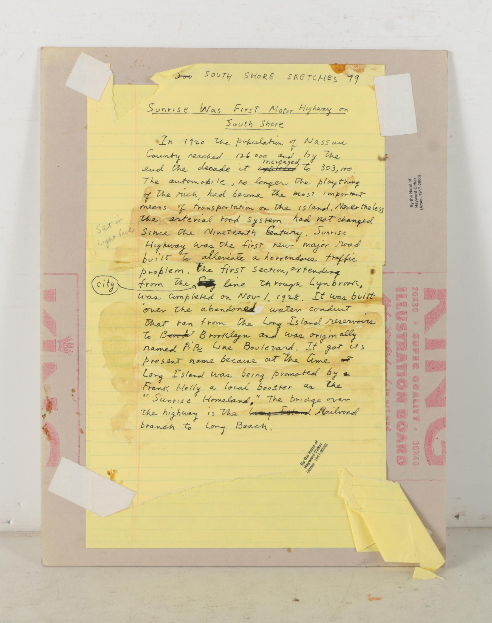 Hayward Cirker Ink and Gouache Illustrations of Outdoor Scenes