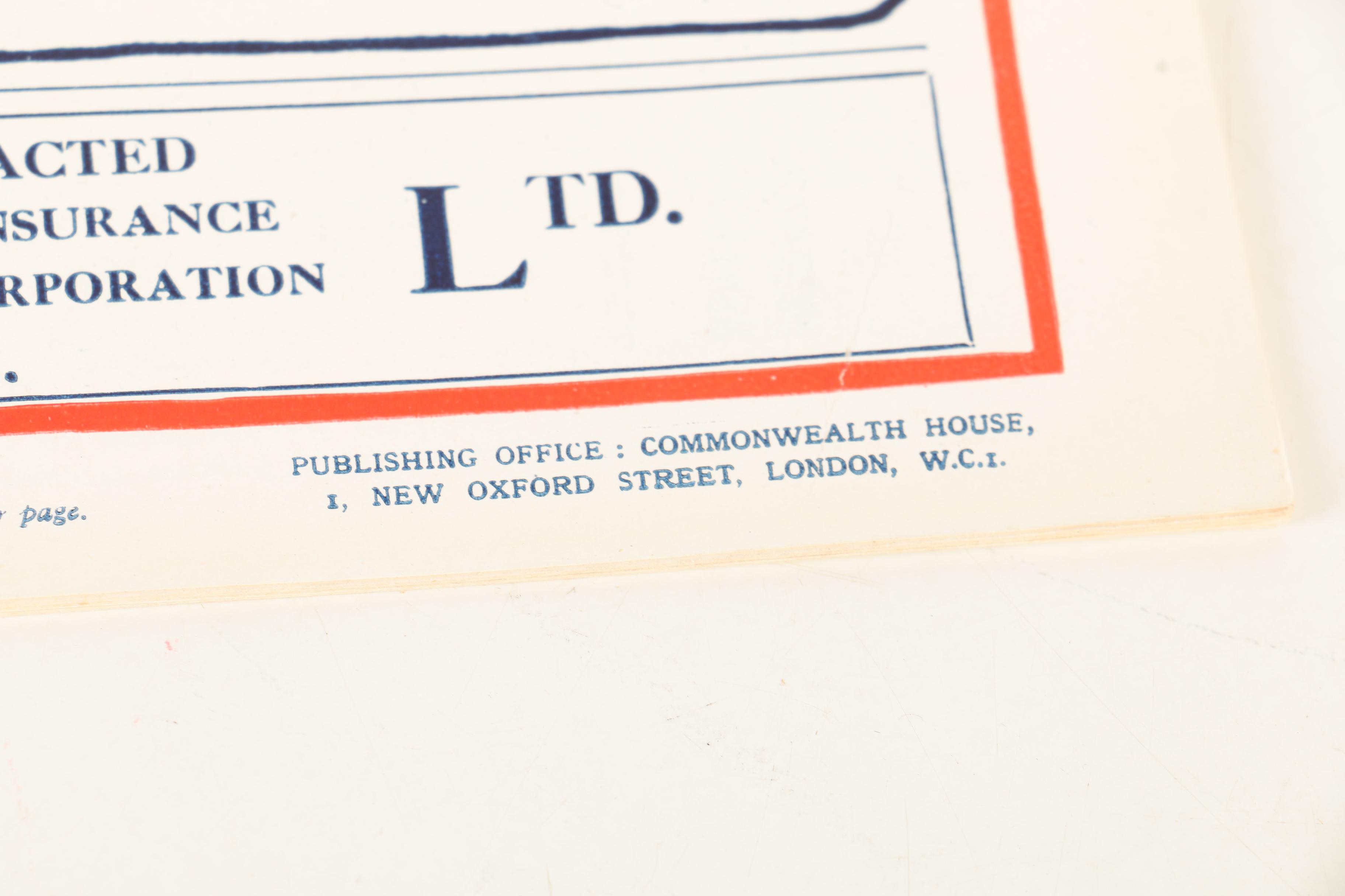 1936–1942 "The Illustrated London News" and "The Sphere"