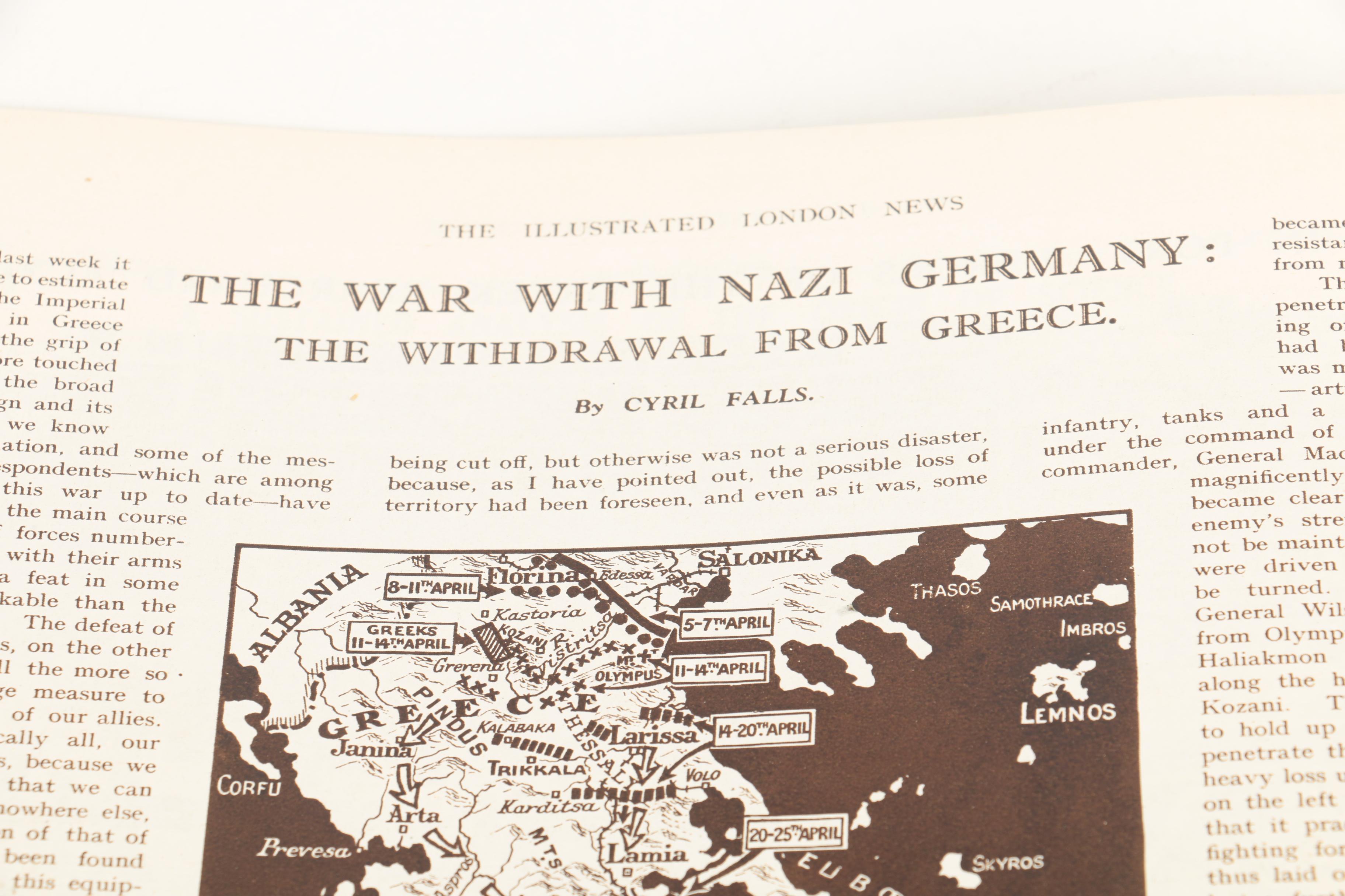 1936–1942 "The Illustrated London News" and "The Sphere"