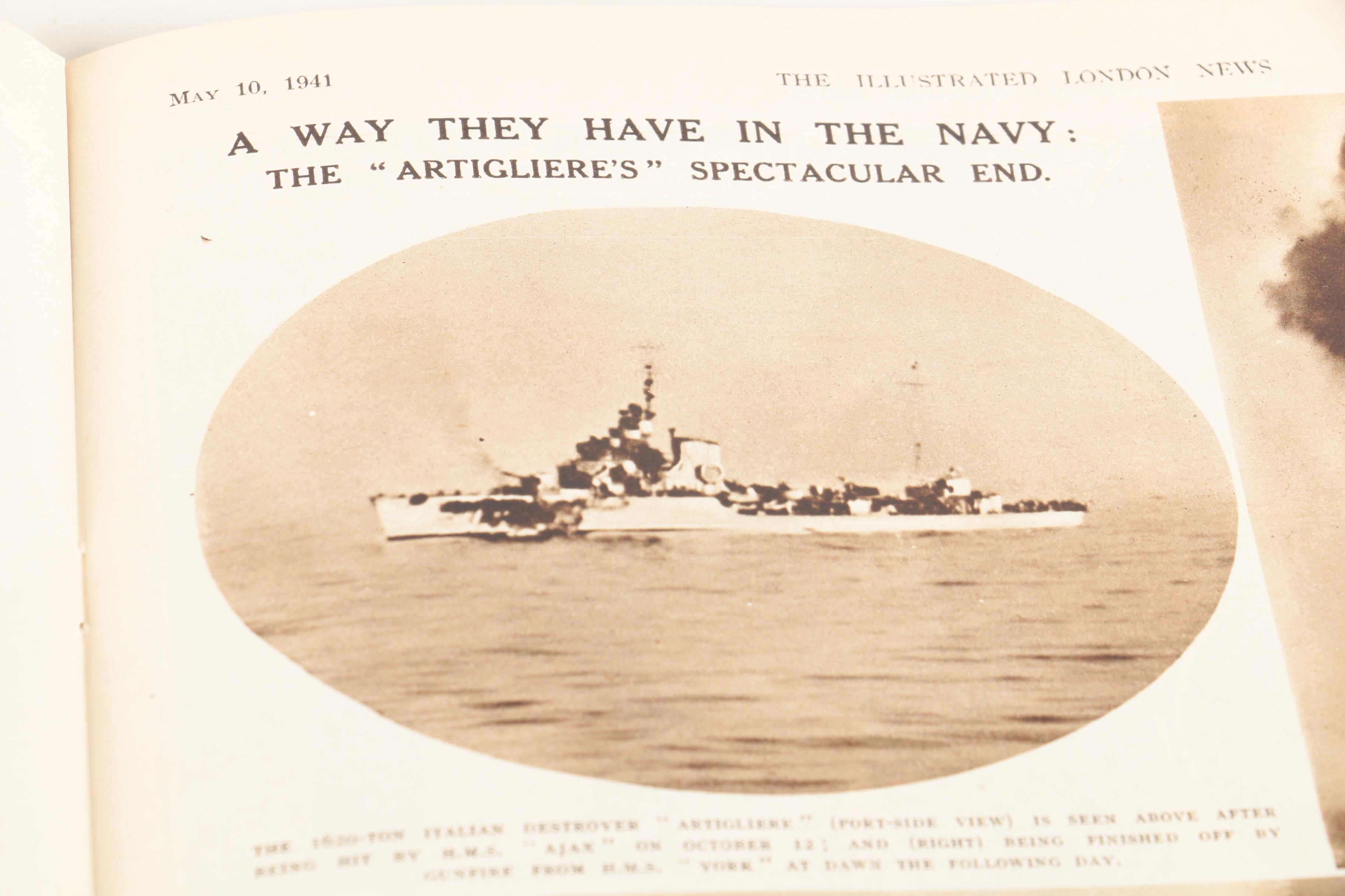 1936–1942 "The Illustrated London News" and "The Sphere"