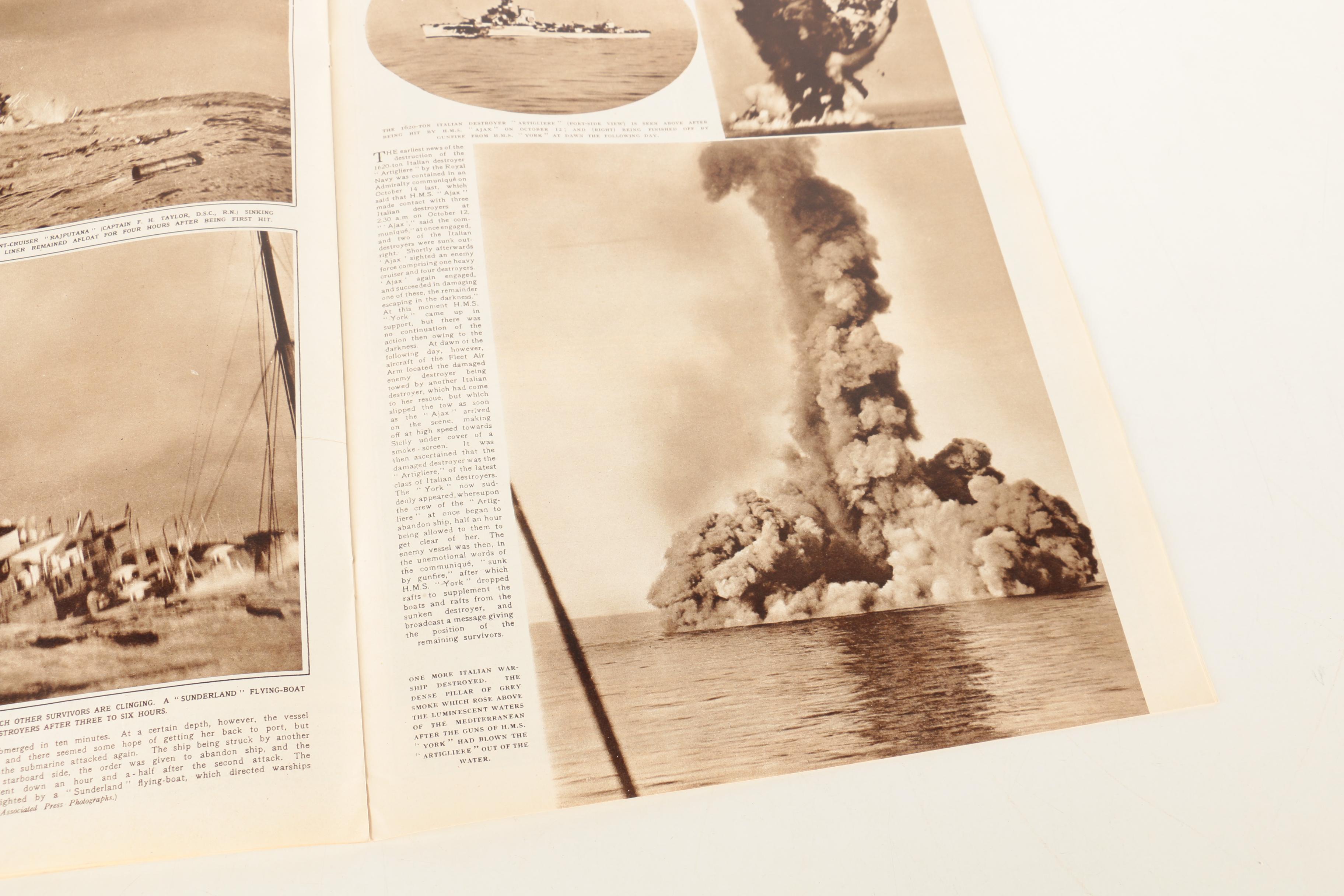 1936–1942 "The Illustrated London News" and "The Sphere"