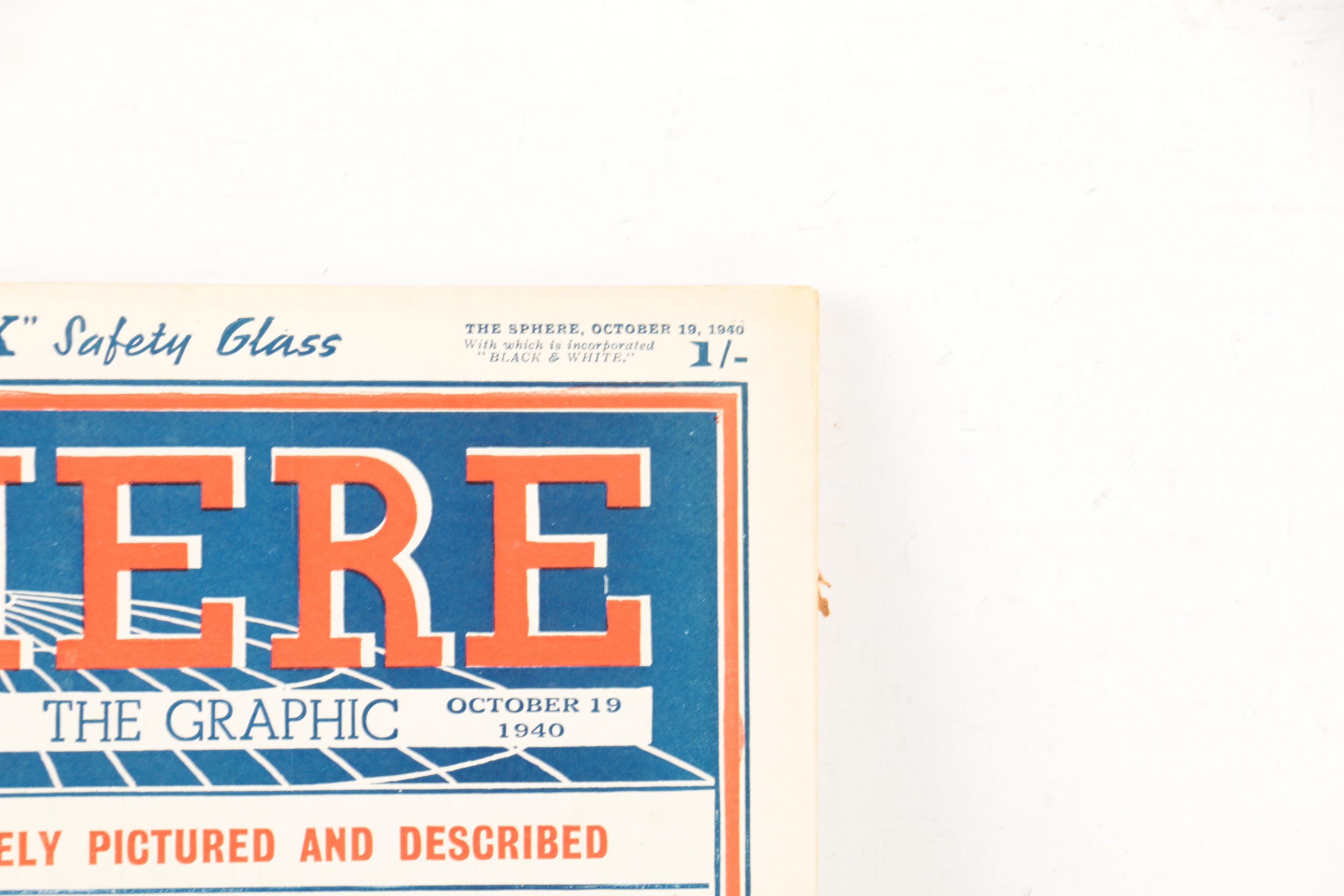 1936–1942 "The Illustrated London News" and "The Sphere"