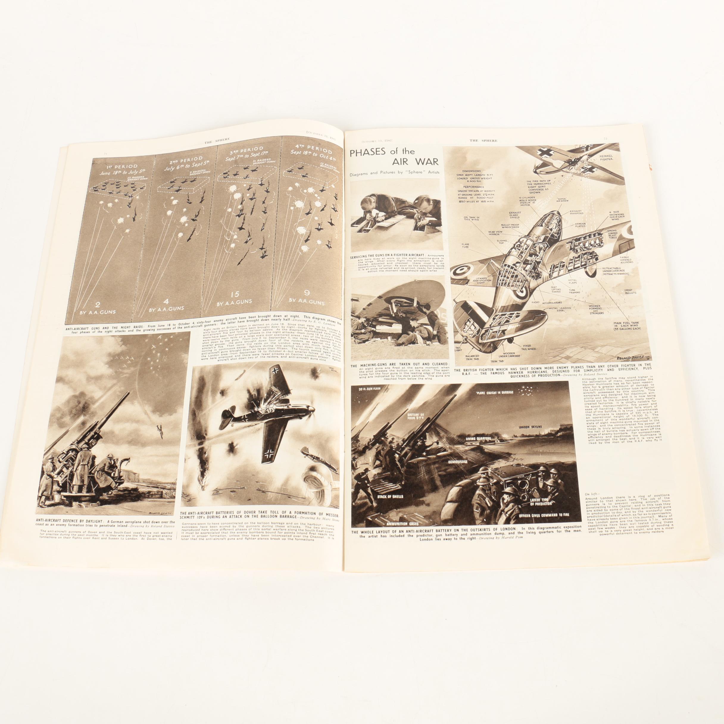 1936–1942 "The Illustrated London News" and "The Sphere"