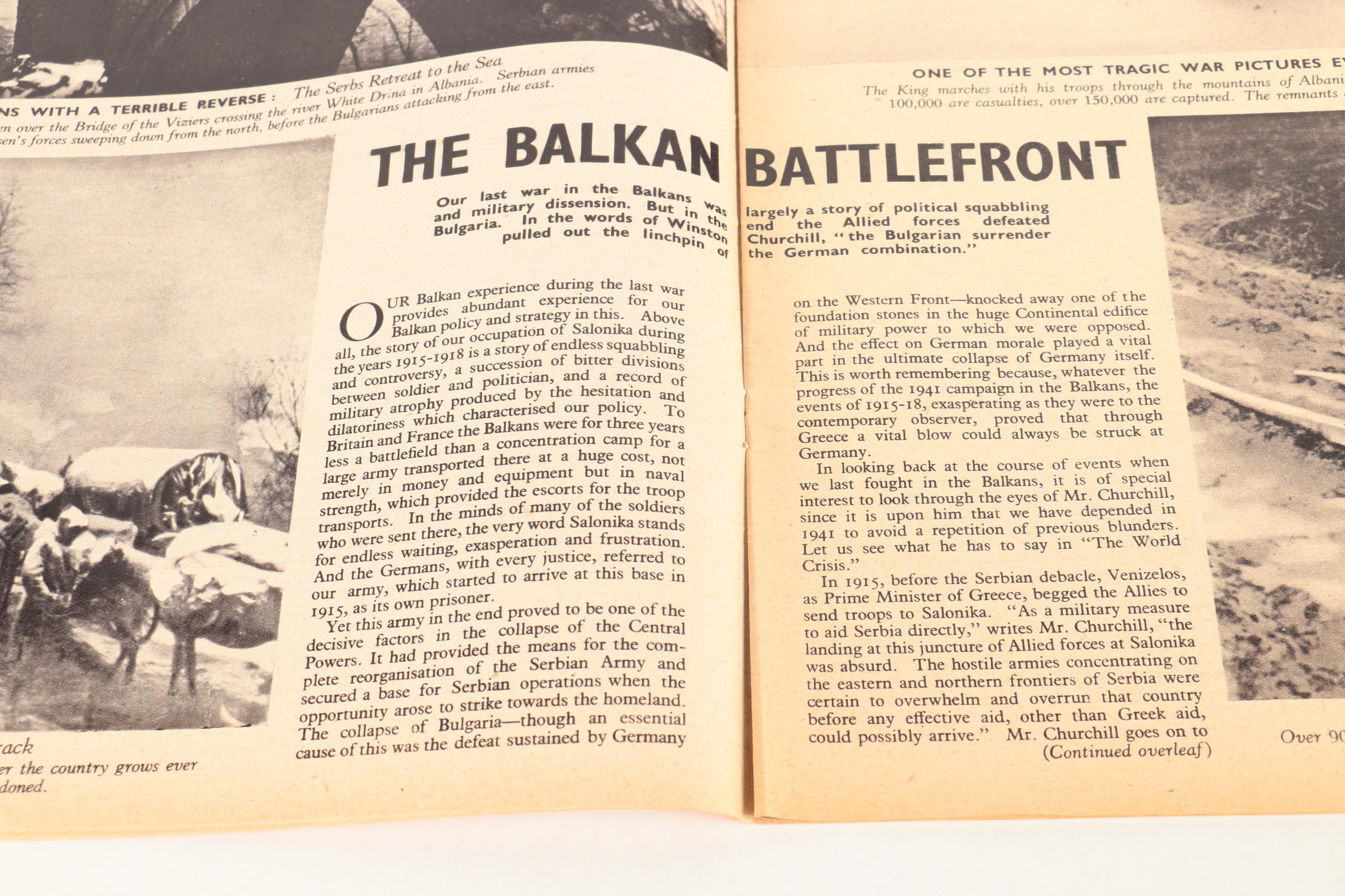 1936–1942 "The Illustrated London News" and "The Sphere"