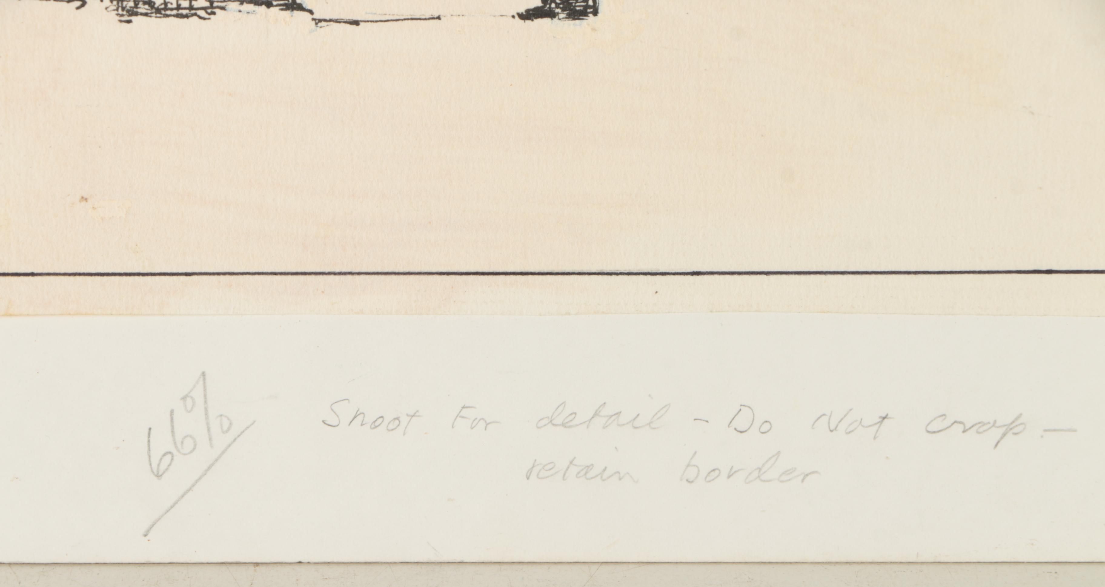 Hayward Cirker Ink and Gouache Illustrations of Outdoor Scenes