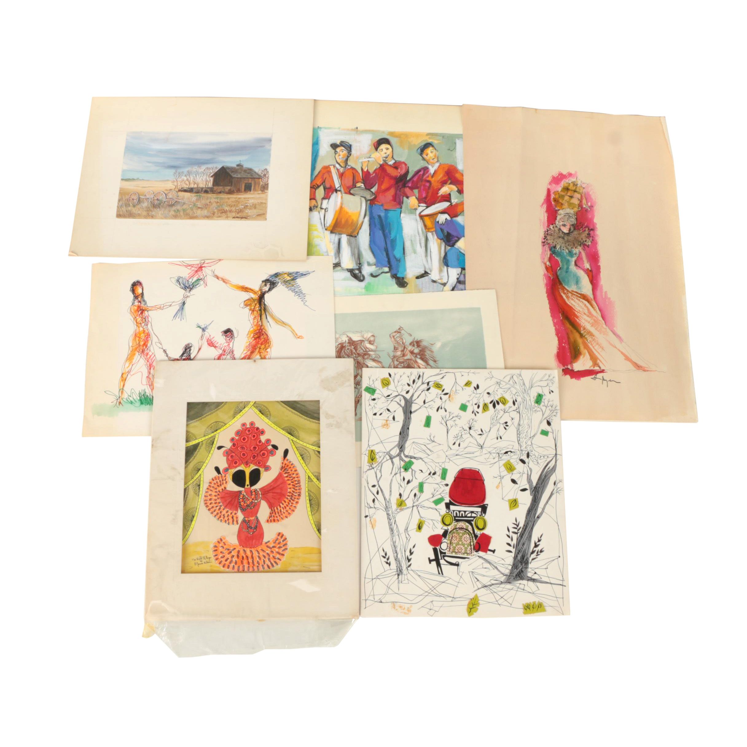 Various Works by Henry C. Meyer, Enrico Molino, James Butman