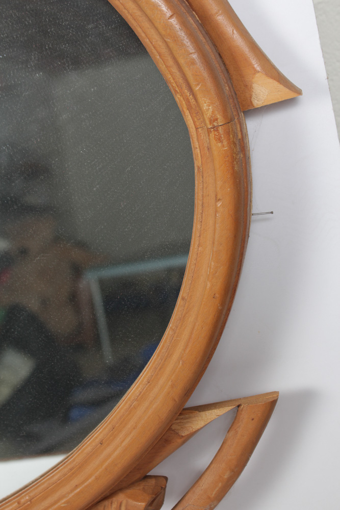 Two Vintage Wall Mirrors