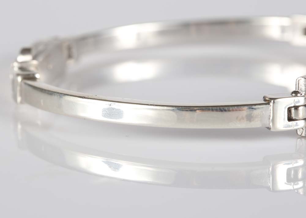 Sterling Silver and 18K Yellow Gold Accented Bracelet