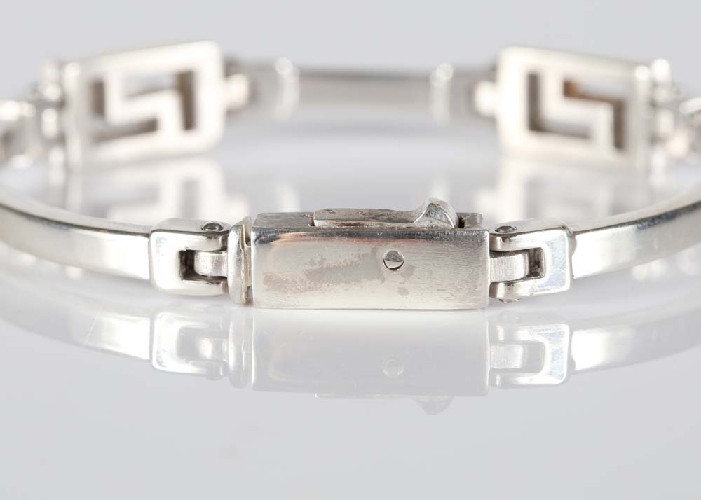 Sterling Silver and 18K Yellow Gold Accented Bracelet