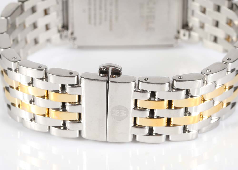 Stainless Steel "Diamond Deco II" Michele Watch