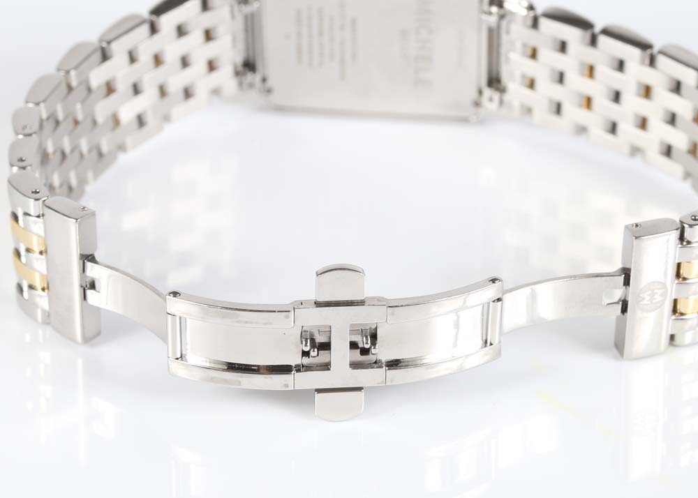 Stainless Steel "Diamond Deco II" Michele Watch