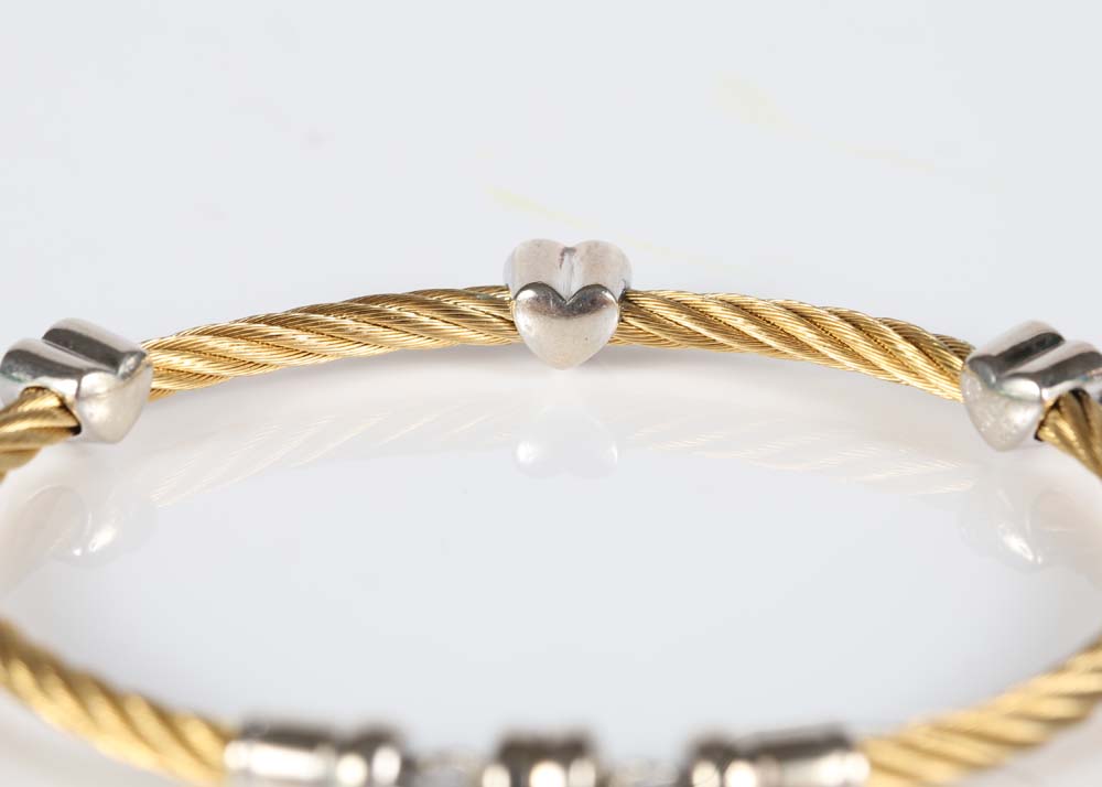 Stainless Steel Diamond Bracelet