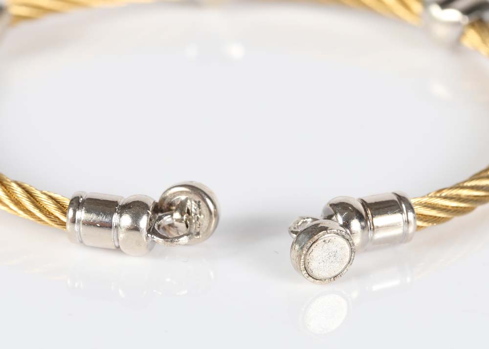 Stainless Steel Diamond Bracelet