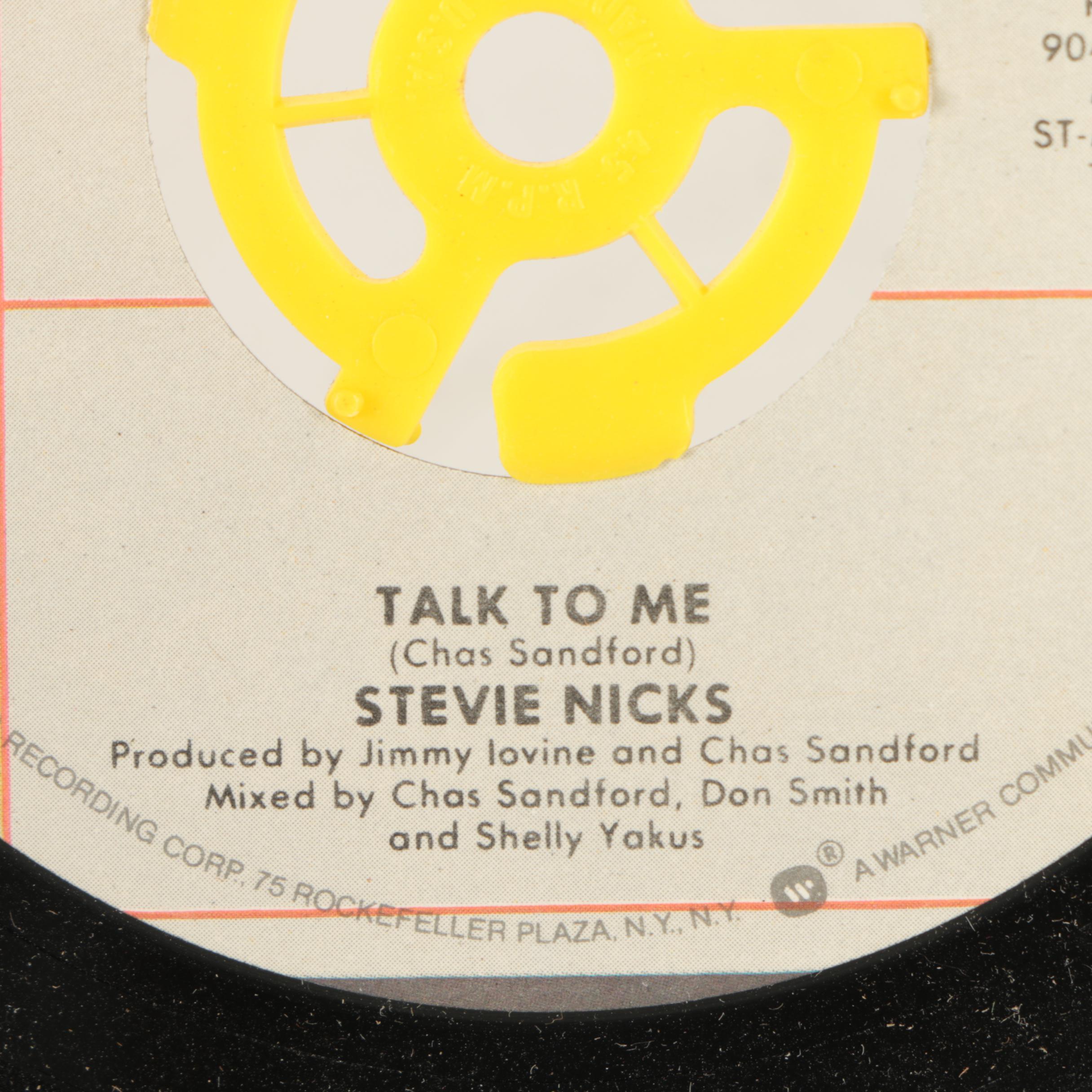 Rolling Stones, Joan Baez, Stevie Nicks, 12O Other Rock and Folk 45 rpm Singles